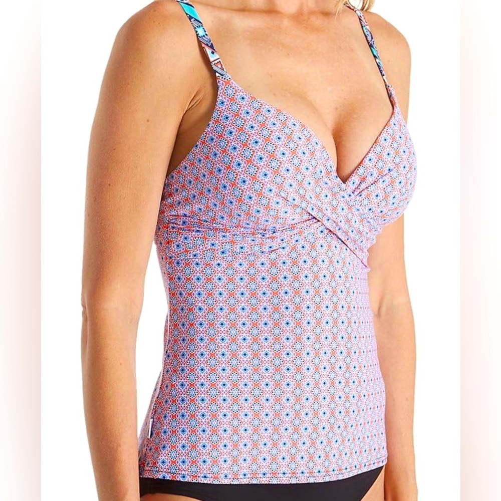 🌾 Sanibel wave tankini top